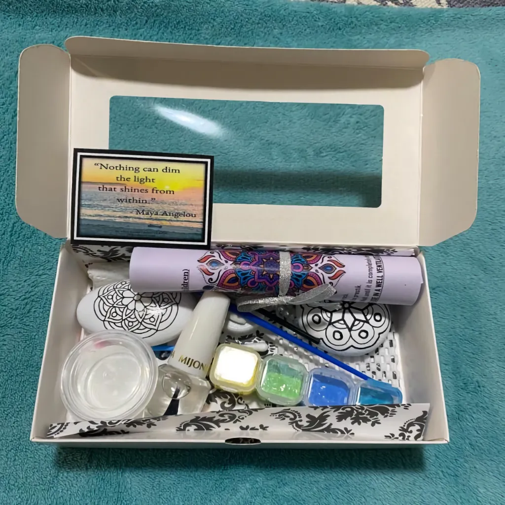 Pocket Pebbles class and private lesson painting pack